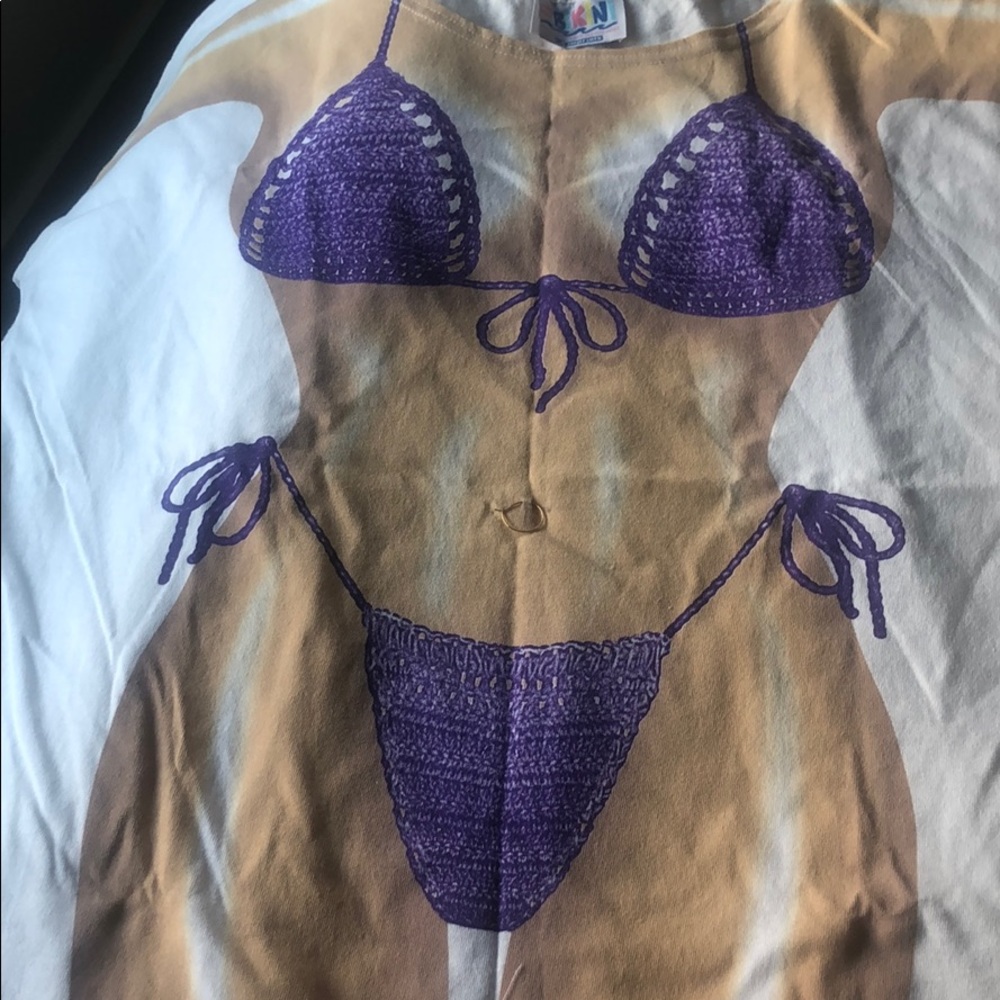 Fun swimsuit coverup